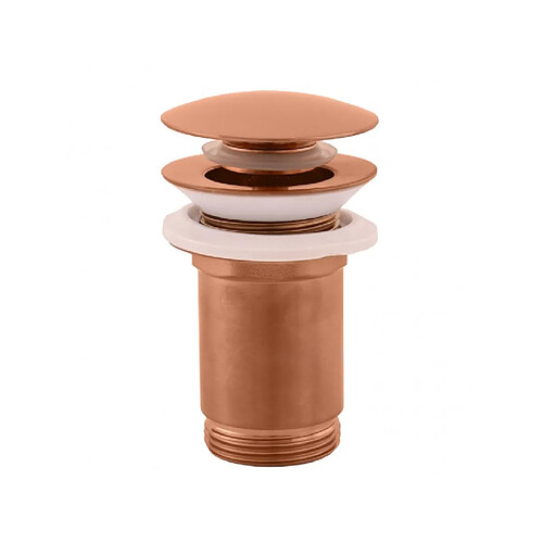 Rav Bonde pour lavabo et évier en laiton rose gold brossé 6,5 cm