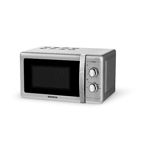 SCHNEIDER - SCHNSMW25VMS - Micro-ondes grill - Silver - 900 Watts