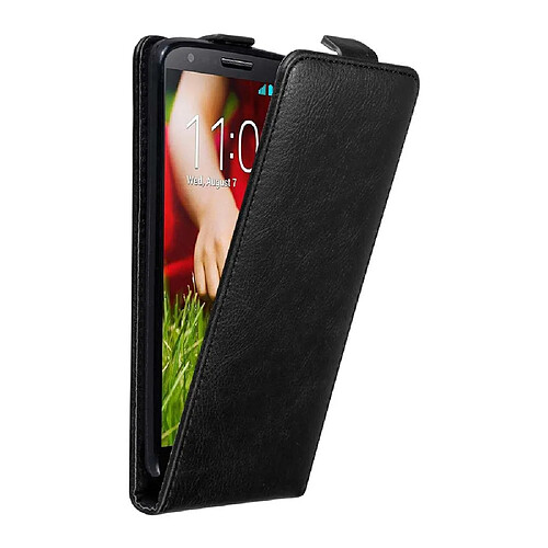 Cadorabo Coque LG G2 Etui en Noir