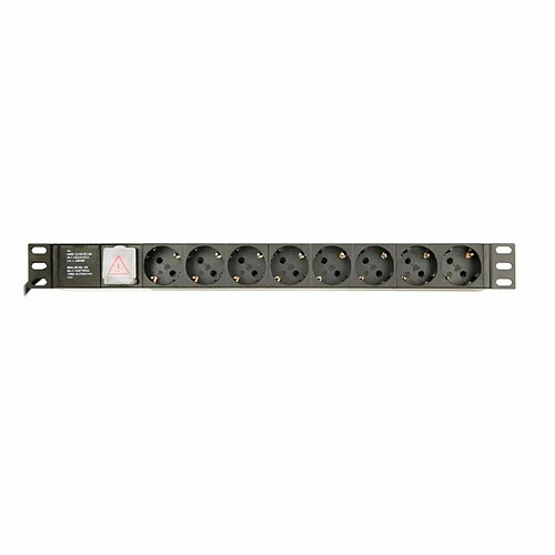 Multiprise 8 Prises avec Interrupteur GEMBIRD EG-PDU-014-C14 (3 m)