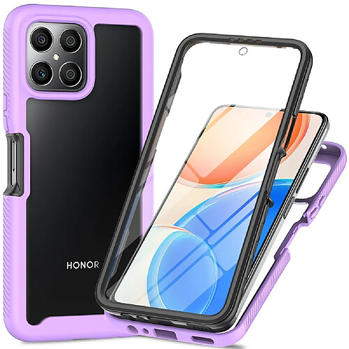 Coque en TPU 3 en 1 pour votre Honor X8 - violet