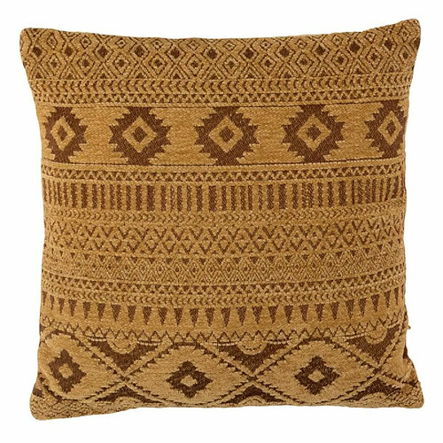 Paris Prix Coussin Déco Ethnique 45x45cm Ocre