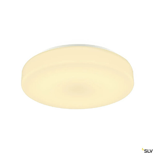 Slv Applique et plafonnier intérieur rond LIPSY® 40, Drum, blanc, LED - Ø 35 cm