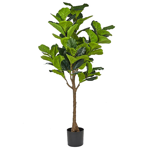 Beliani Plante artificielle FIG TREE Vert