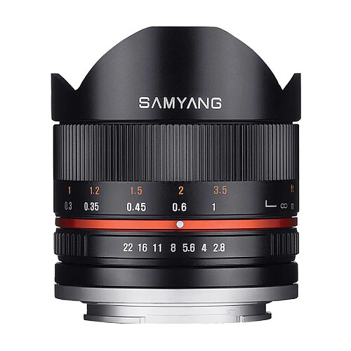 SAMYANG 8 mm f/2.8 UMC CS II FishEye pour SONY E