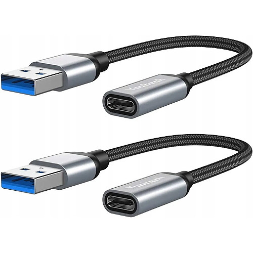 GUPBOO Yootech Adaptateur USB C Femelle vers USB 2pcs,JL2509