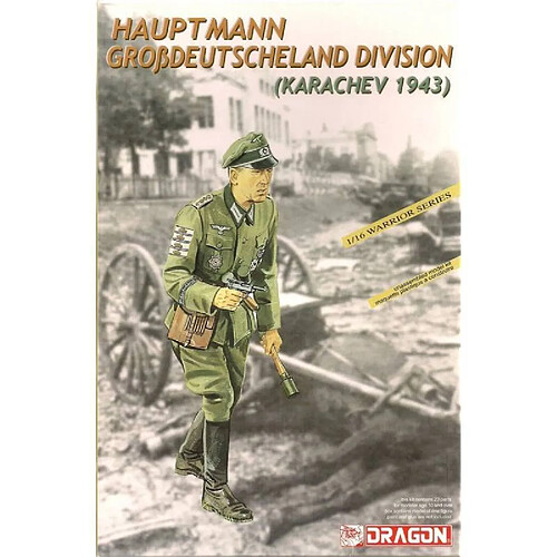 Dragon Figurine Mignature Hauptmann, Grossdeutscheland Division (karachev 1943)