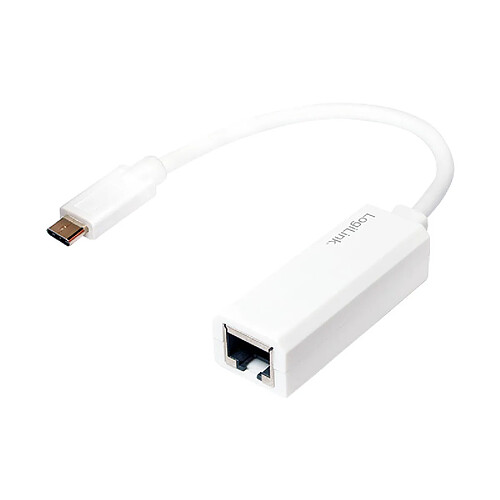 LogiLink Adaptateur USB 3.1 Ethernet Gigabit, blanc ()