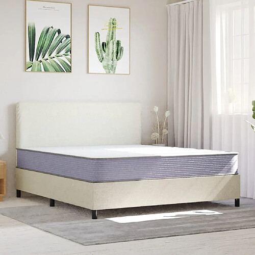 Maison Chic Matelas en mousse moyennement pour chambre, Matelas doux 180x200 cm -GKD83291