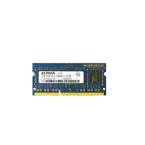 2Go RAM PC Portable SODIMM Elpida EBJ20UF8BDU0-GN-F DDR3 PC3-12800S 1600MHz CL11 · Occasion