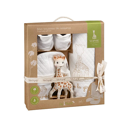 Vulli - Mon trousseau de naissance So'pure Sophie la girafe