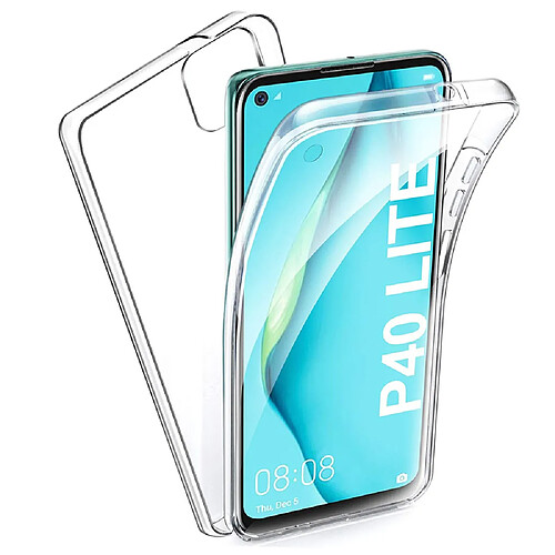 Xeptio Coque 360 degrés pour Huawei P40 LITE Protection intégrale arrière PC Case et Avant TPU Transparente