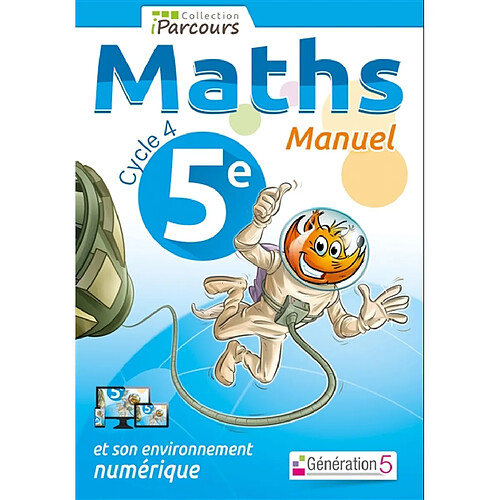 Maths 5e, cycle 4 : manuel · Occasion