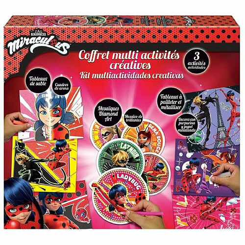 Ludendo Miraculous Ladybug - Coffret Multi Activités