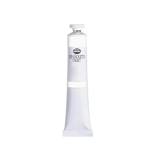 Atma Lienzos Levante Óleo españoleto Tube de Peinture à l?Huile, 55 ML Blanc Titane