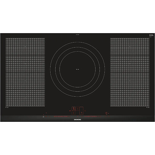 Table de cuisson à induction 90cm 5 feux 11100w flexinduction noir - ex975lvv1e - SIEMENS