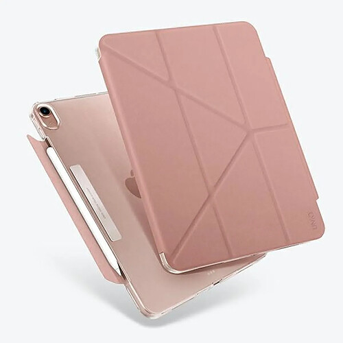 uniq etui camden ipad air 10,9" (2020) rózowy/peony rose antimicrobial