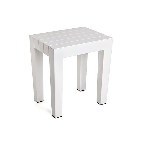 Banquette Lombok Tatay Blanc 38x29x41 cm