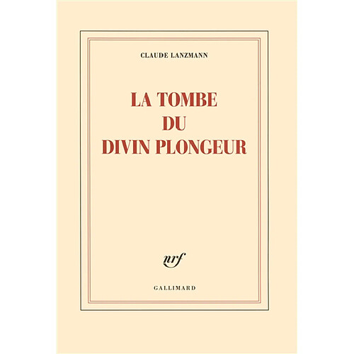 La tombe du divin plongeur · Occasion