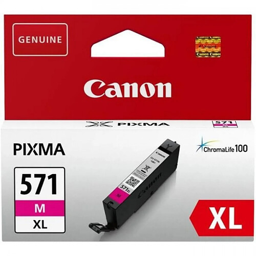 Cartouche d'Encre - Imprimante CANON CLI-571M XL grande capacité Magenta (CLI571XL)