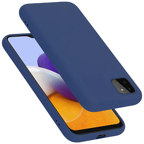 Cadorabo Coque Samsung Galaxy A22 5G Etui en Bleu