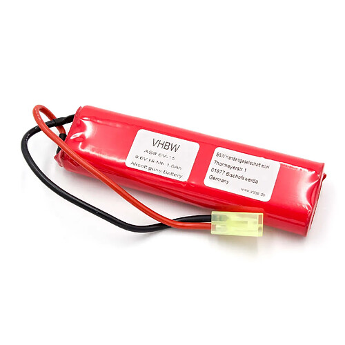 vhbw Batterie compatible avec Airsoft Guns AUGM, AUGRT, CAR15, FNP90, G36, G36C, G3A4, M4A, M4A1-RIS, MC51, MP5A5, STEYR Pistolet à Bille (1500mAh)