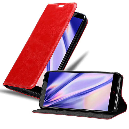 Cadorabo Coque ZTE Nubia Z11 MAX Etui en Rouge