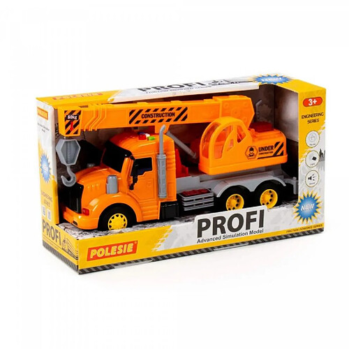 Polesie Car-Crane Profi sound light