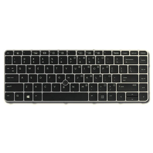 HP Backlit keyboard assembly (Netherlands) Clavier