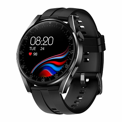 Smart Watch S7 Compatible Bluetooth Exercice D'Appel Surveillance De La Pression Artérielle Paiement Hors Ligne Noir