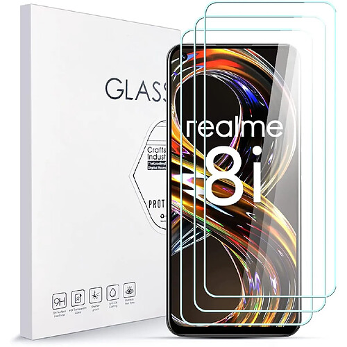 Verres Trempes X3 Pour Realme 8i Little Boutik®