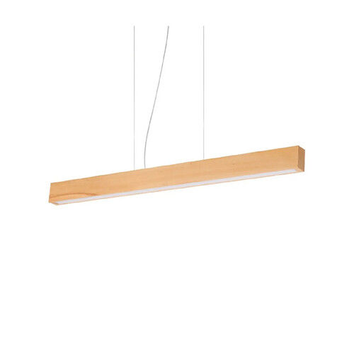 Ideal Lux Suspension LED CRAFT Verre,Métal,Bois Bois clair