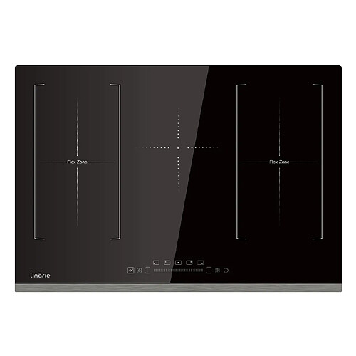 Toulouse Table de cuisson à induction Linarie LS80I2F1Z 77cm 5 zones avec double zone flexible