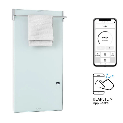 Klarstein Radiateur infrarouge 750 W - Blanc