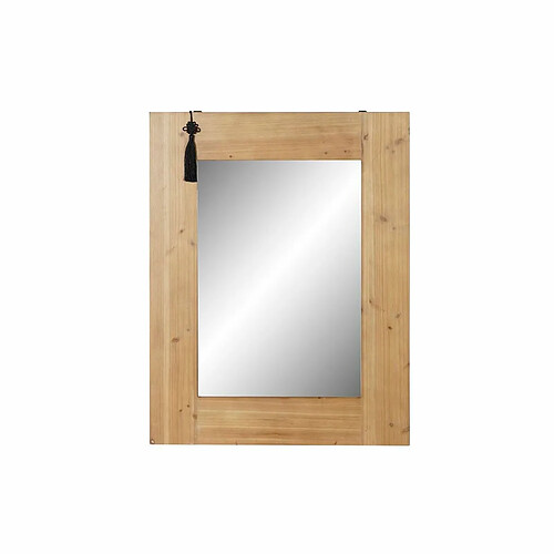 Miroir mural DKD Home Decor Sapin Naturel Rouge MDF (70 x 2 x 90 cm)