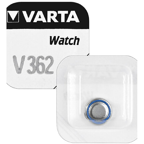 VARTA Pile bouton oxyde d'argent 362