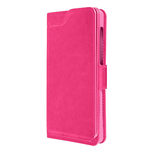 Avizar Etui Smartphone 4,3 à 4,7 Portefeuille Porte Monnaie Porte Carte fuchsia