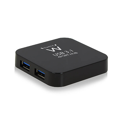 Eminent Ewent EW1134 USB 3.1 (3.1 Gen 2) Type-A 5000Mbit/s Noir hub & concentrateur