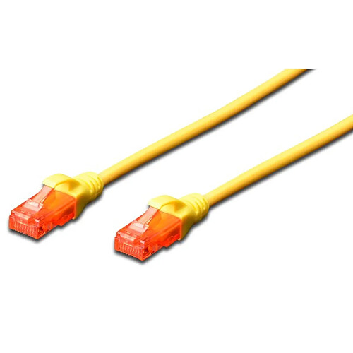 Digitus ASSMANN Electronic DK-1617-030/Y câble de réseau 3 m Cat6 U/UTP (UTP) Jaune