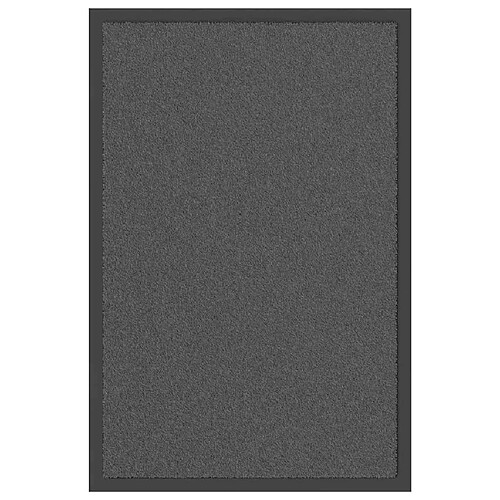 vidaXL Paillasson Anthracite 40x60 cm