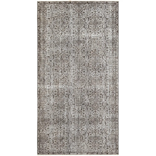 Vidal Tapis de laine 226x117 gris Ultra Vintage