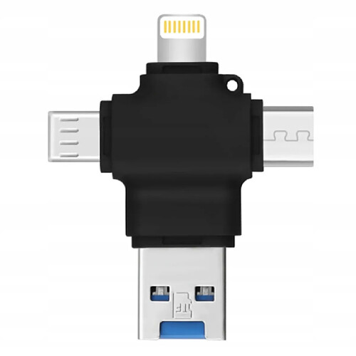 GUPBOO Dans 1 adaptateur USB C Micro Lightning TF,JL1039