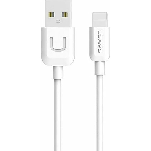 Câble Données Lightning USAMS U-Turn us-sj097 pour iPhone 5 6 7 Blanc