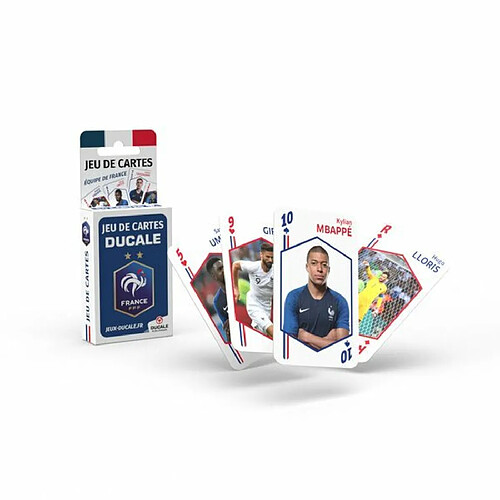 Ludendo Jeu de 54 Cartes Ducale - équipe de France de football