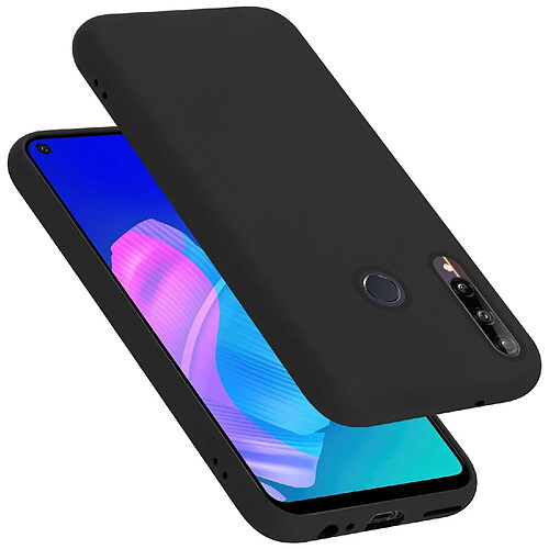 Cadorabo Coque Huawei P40 LITE E Etui en Noir