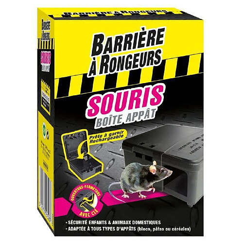 BARRIERE A RONGEURS Boîte appât souris