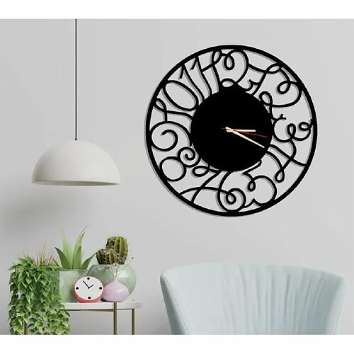 DEKORY Asymétrique Horloge Murale en Métal 50cm