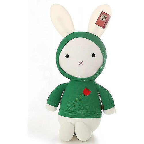 Universal Poupée lapin peluche bébé sommeil apaisant lapin chiffon poupée poupée cadeau anniversaire