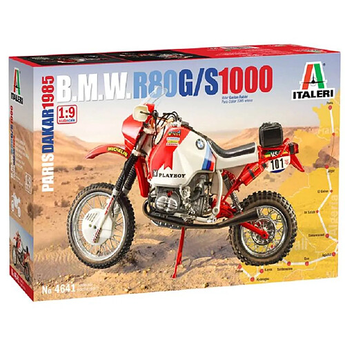 Italeri Maquette Moto B.m.w. R80 G/s 1000 Paris Dakar 1985