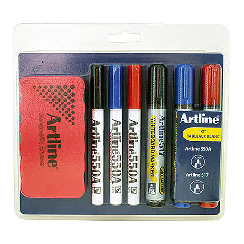 Kit d'accessoires Artline pour tableau blanc